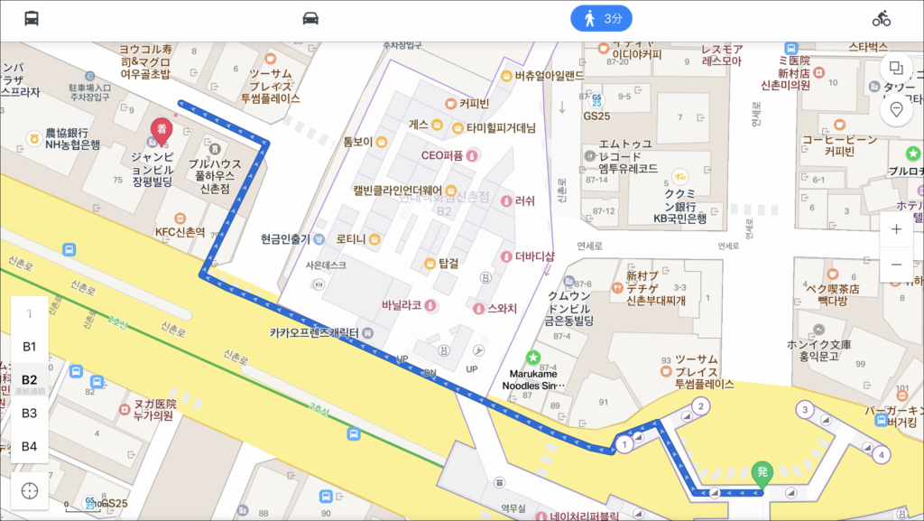 ミカド寿司　新村　地図