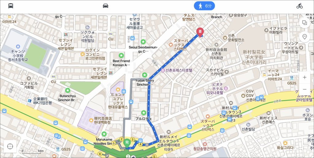 どんぶりもの本店　地図
