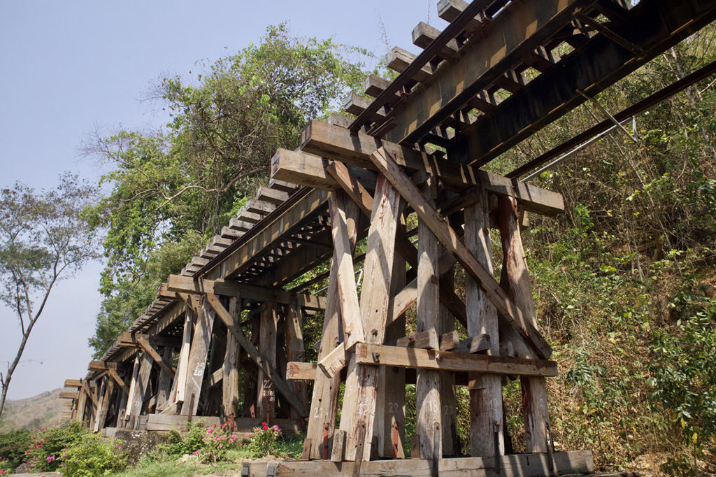 泰緬鉄道　自力観光